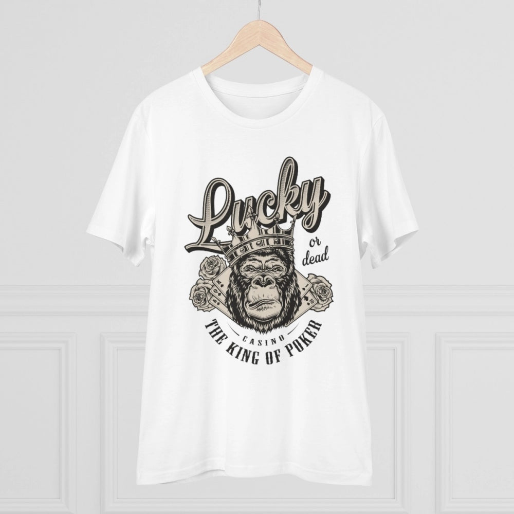 Men's PC Cotton Gorila Desing Printed T-Shirt · 48_L