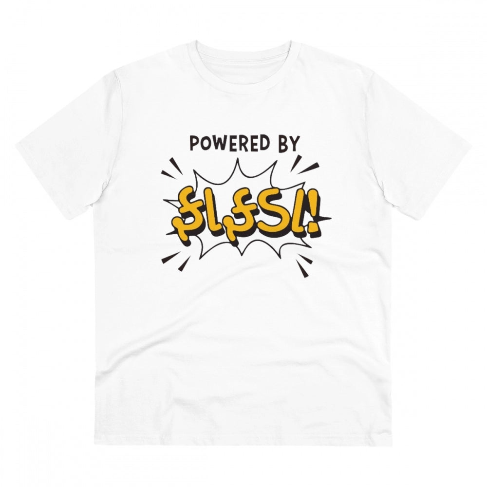Men's PC Cotton Powered Bt Fafda Printed T-Shirt