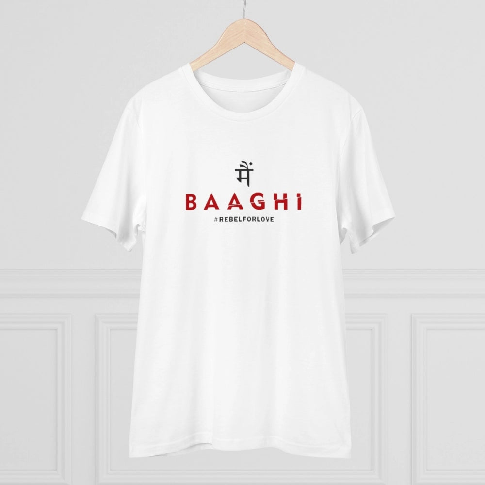 Men's PC Cotton Me Bhaghi Printed T-Shirt