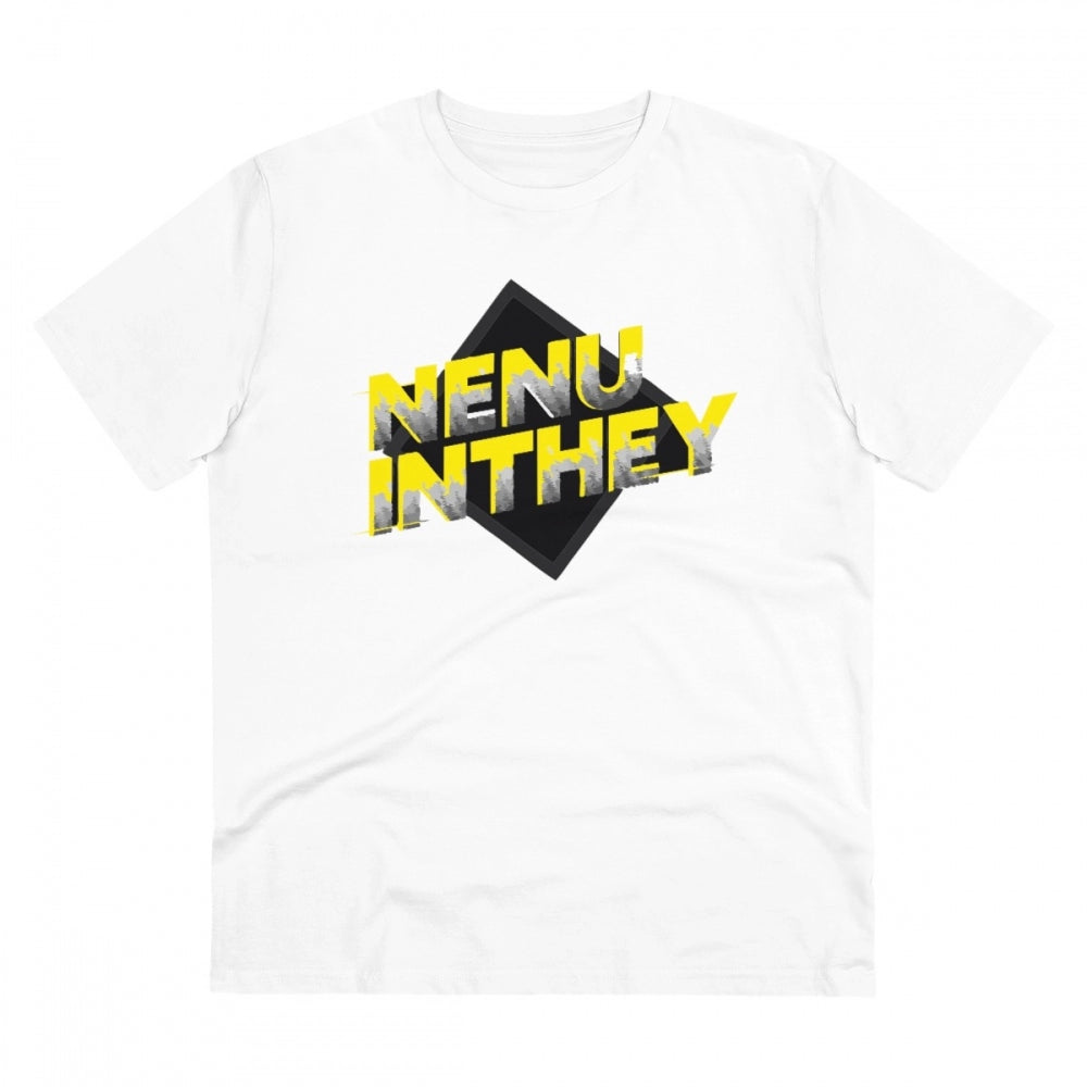 Men's PC Cotton Telugu Desing Printed T-Shirt · 74_L