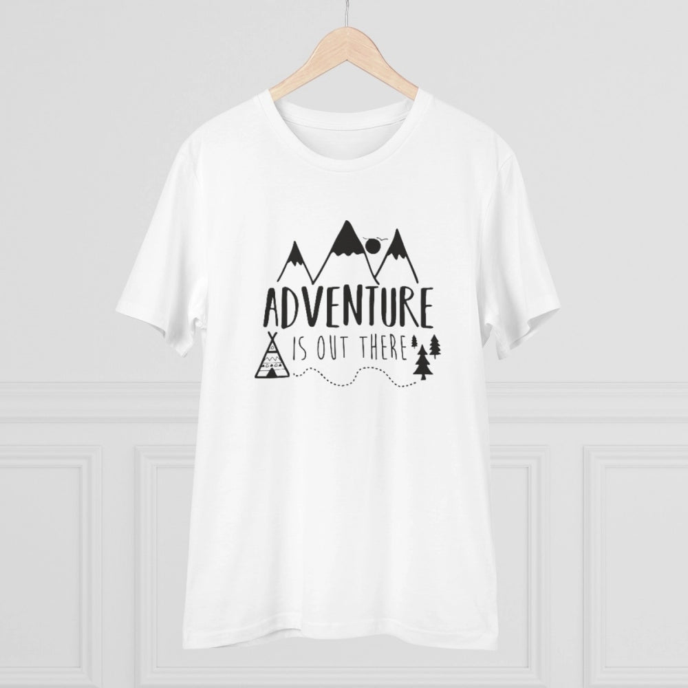 Men's PC Cotton Explore The Unseen Printed T-Shirt · 82_L