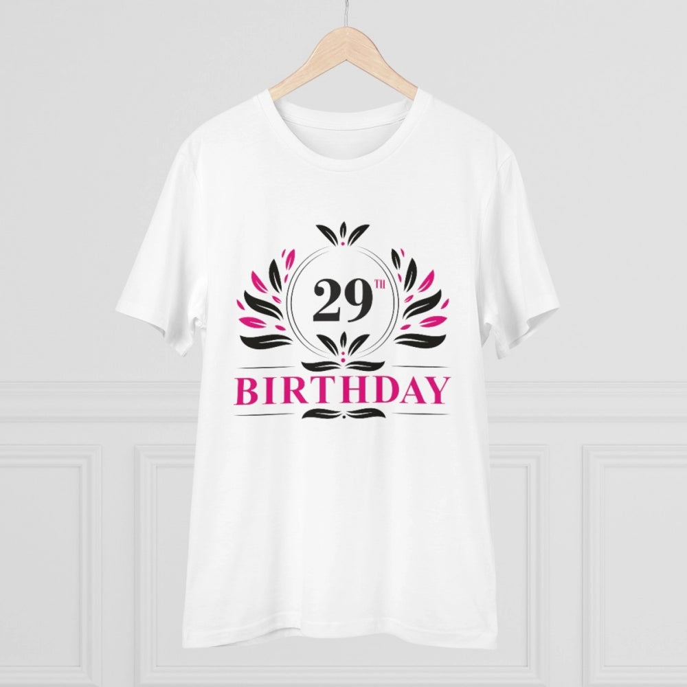 Men's PC Cotton 29th Birthday Printed T-Shirt