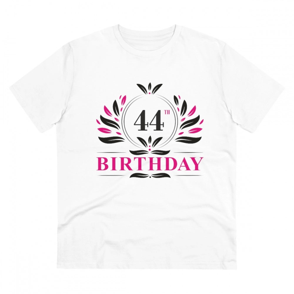 Men's PC Cotton 44th Birthday Printed T-Shirt