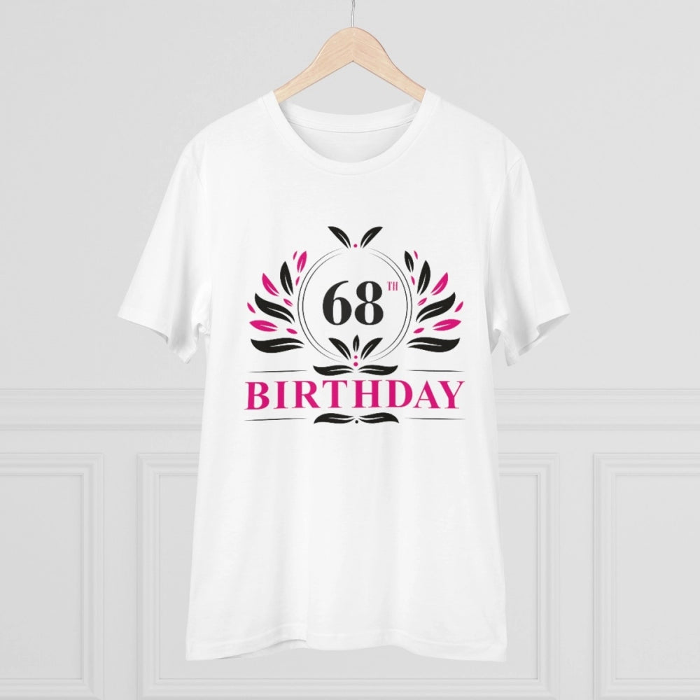 Men's PC Cotton 68th Birthday Printed T-Shirt