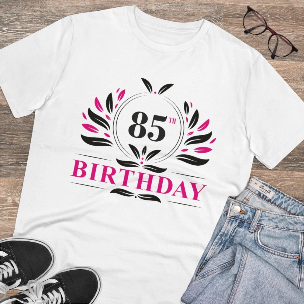 Men's PC Cotton 85th Birthday Printed T-Shirt
