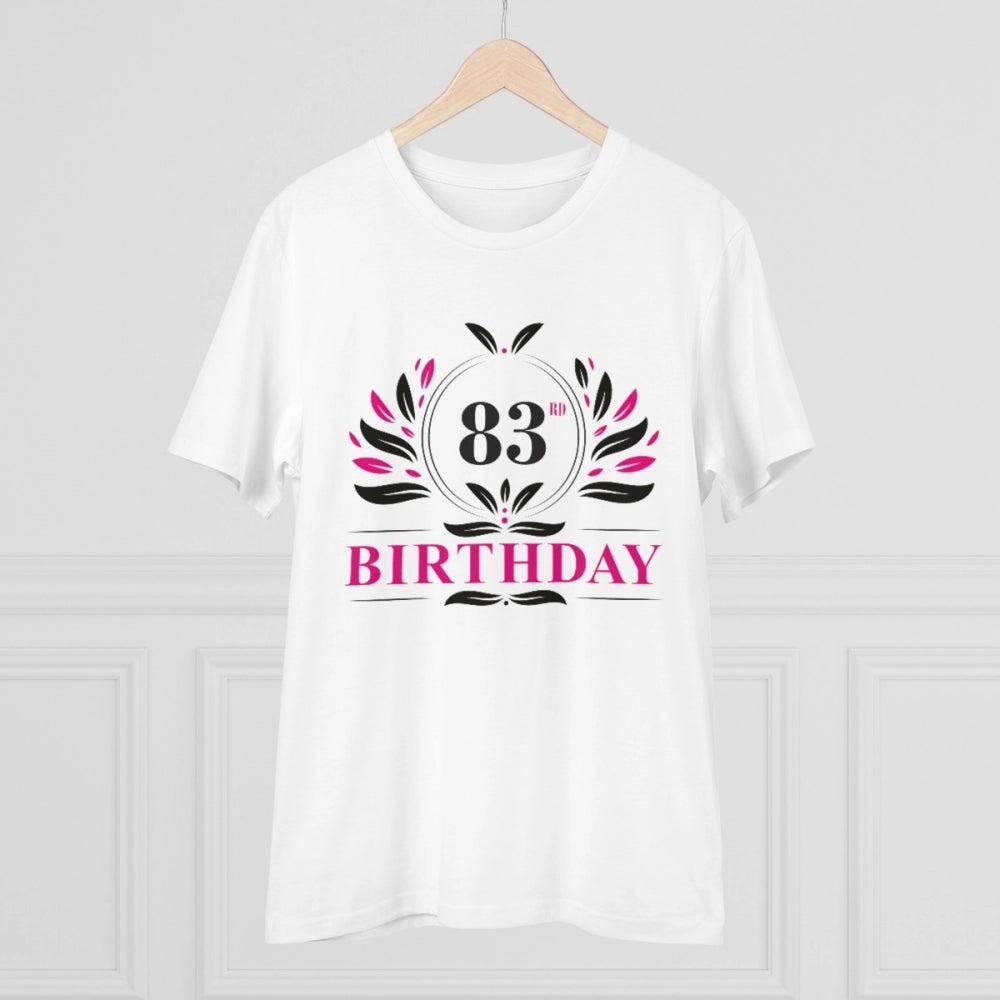 Men's PC Cotton 83rd Birthday Printed T-Shirt