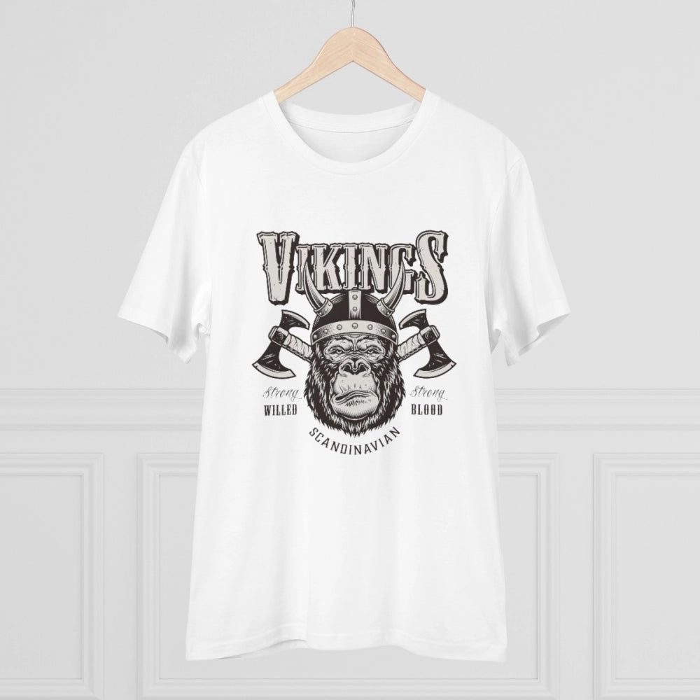 Men's PC Cotton Gorila Desing Printed T-Shirt · 49_L