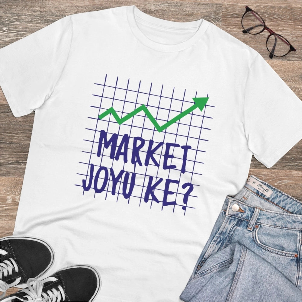 Men's PC Cotton Market Joyu Che Printed T-Shirt