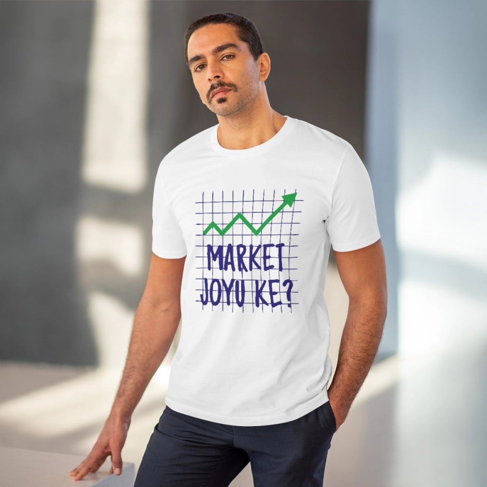 Men's PC Cotton Market Joyu Che Printed T-Shirt