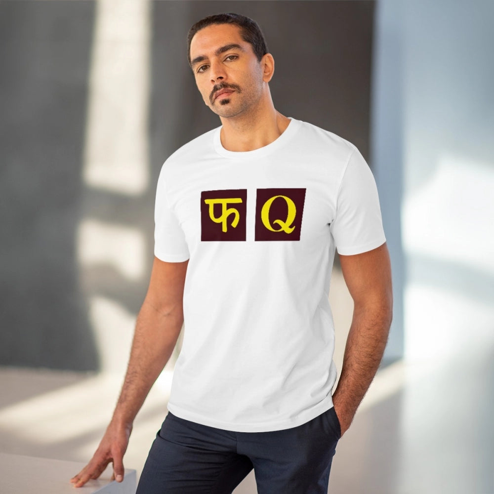 Men's PC Cotton Fq Printed T-Shirt