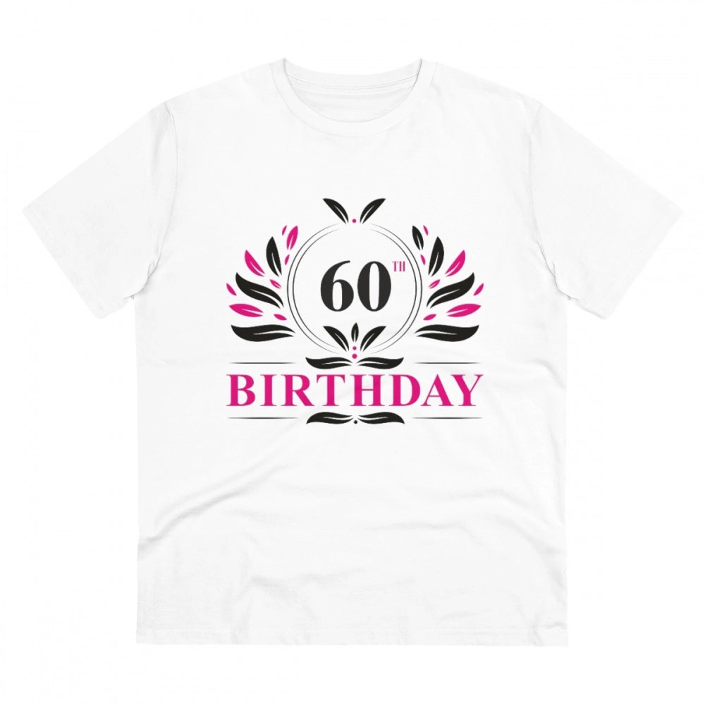 Men's PC Cotton 60th Birthday Printed T-Shirt