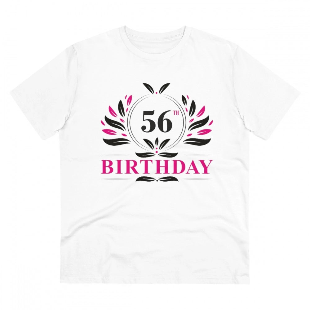 Men's PC Cotton 56th Birthday Printed T-Shirt