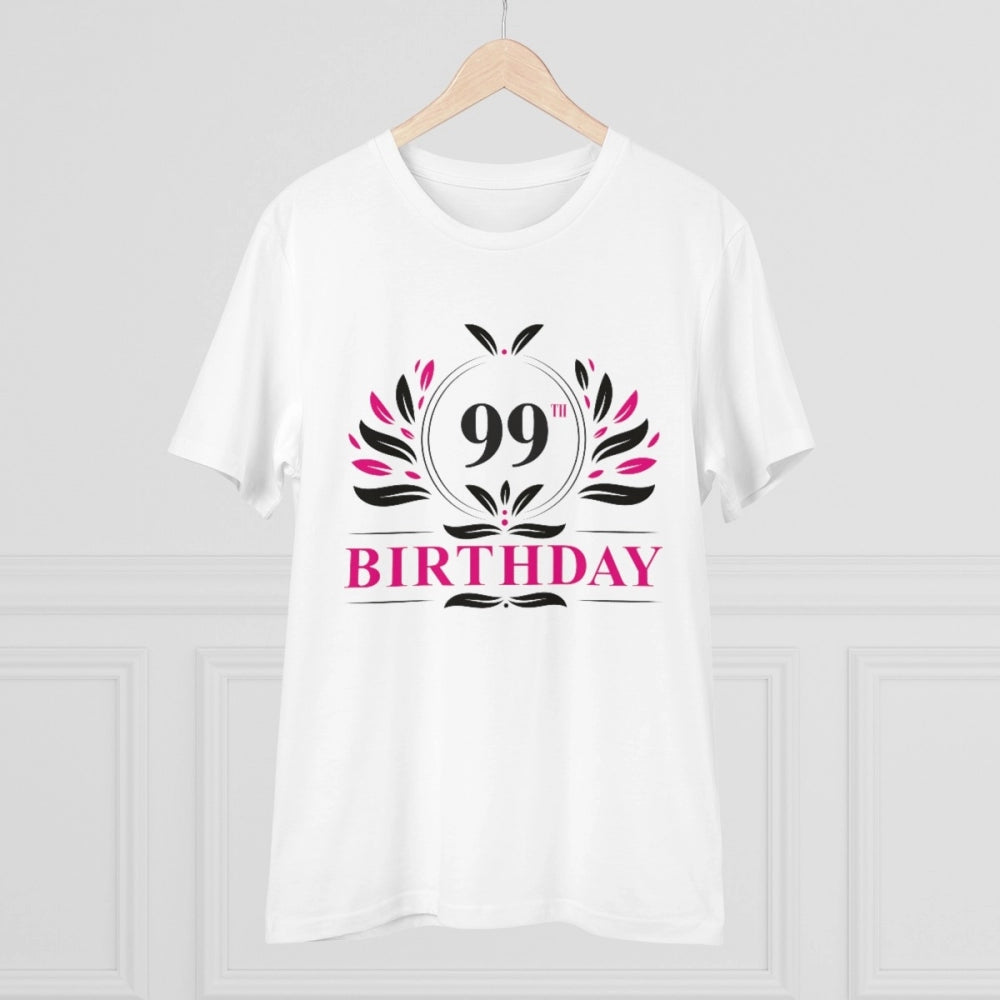 Men's PC Cotton 99th Birthday Printed T-Shirt