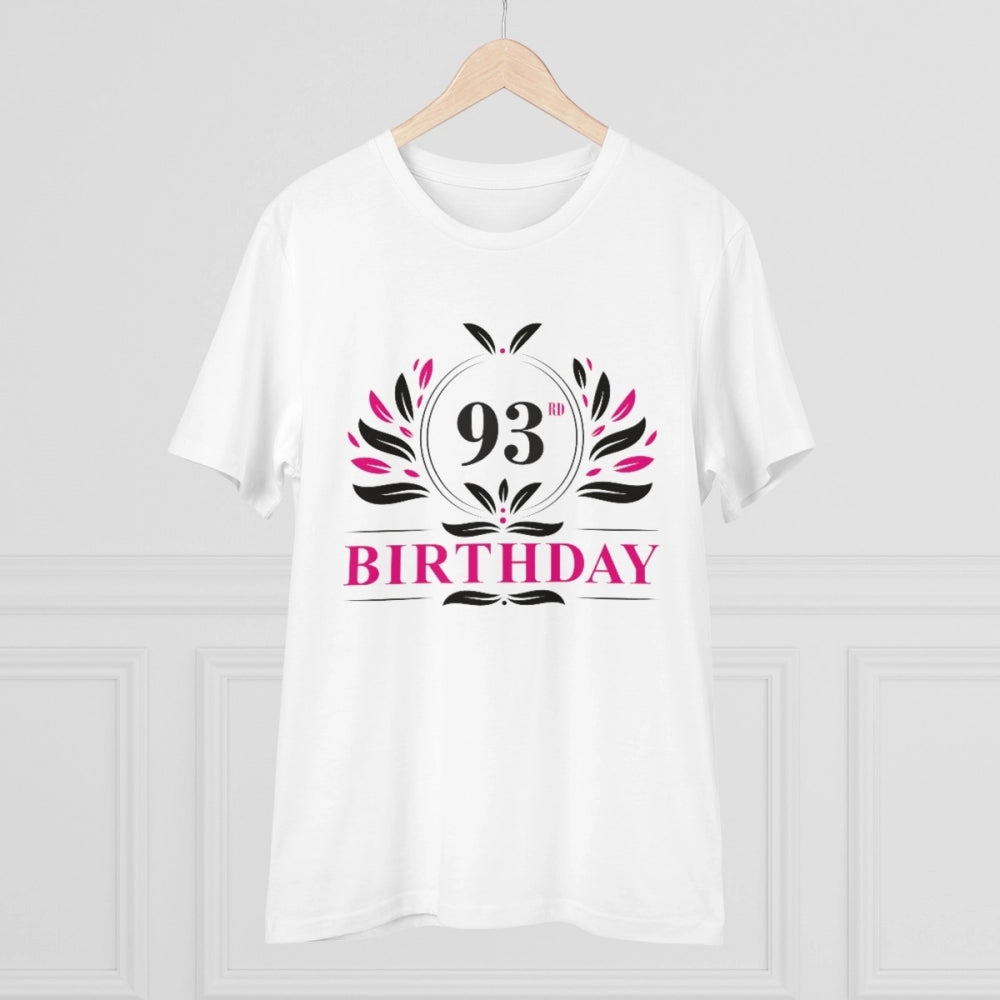 Men's PC Cotton 93rd Birthday Printed T-Shirt