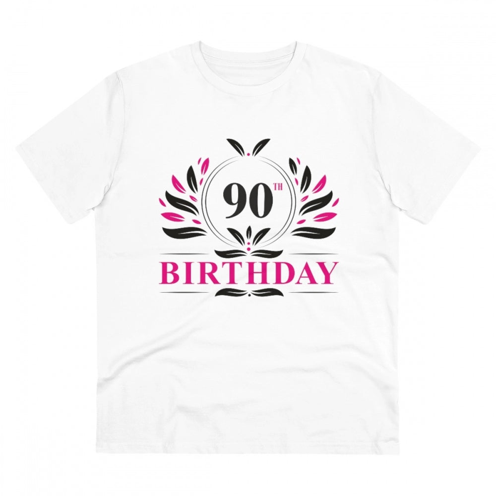 Men's PC Cotton 90th Birthday Printed T-Shirt