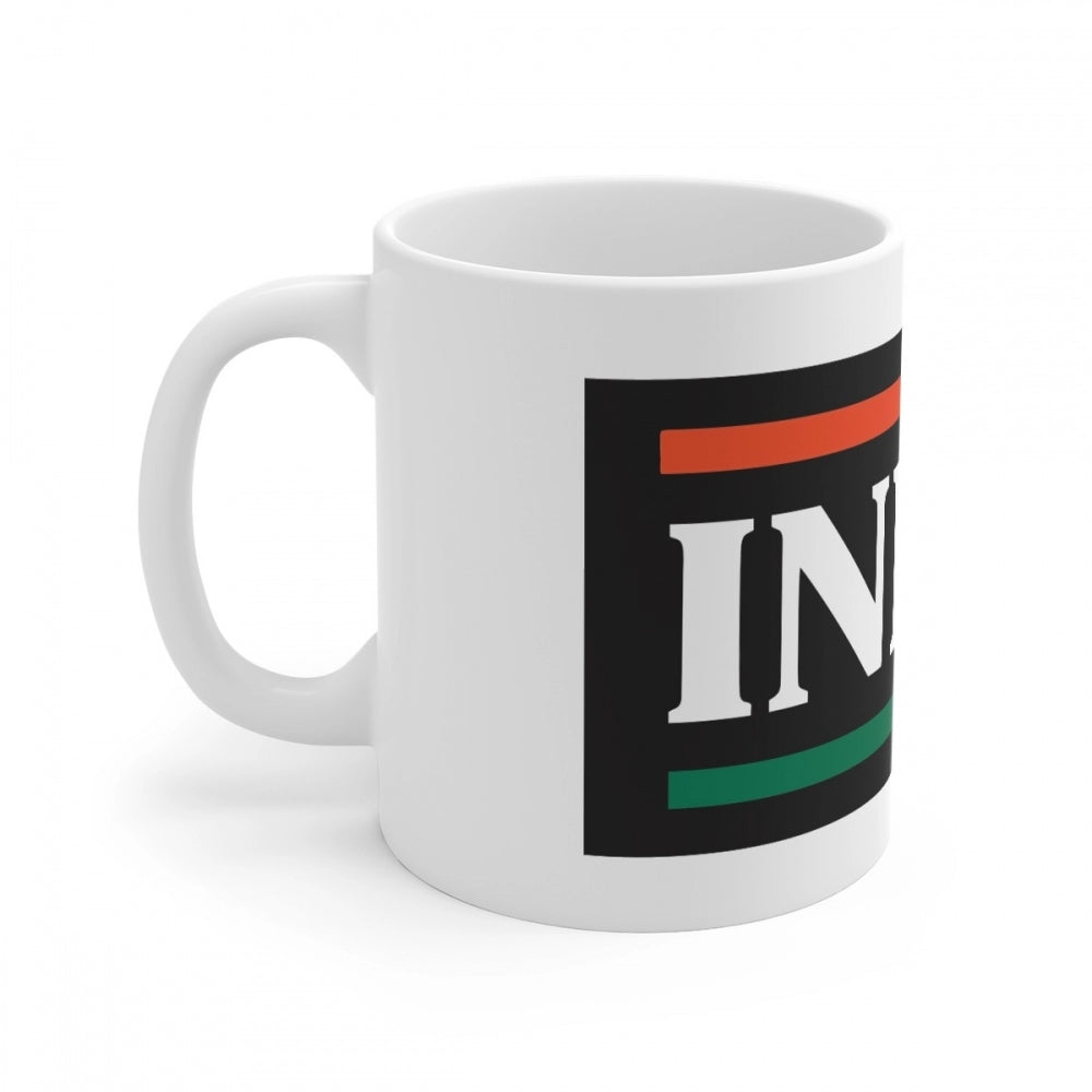 Ceramic India Printed Coffee Mug