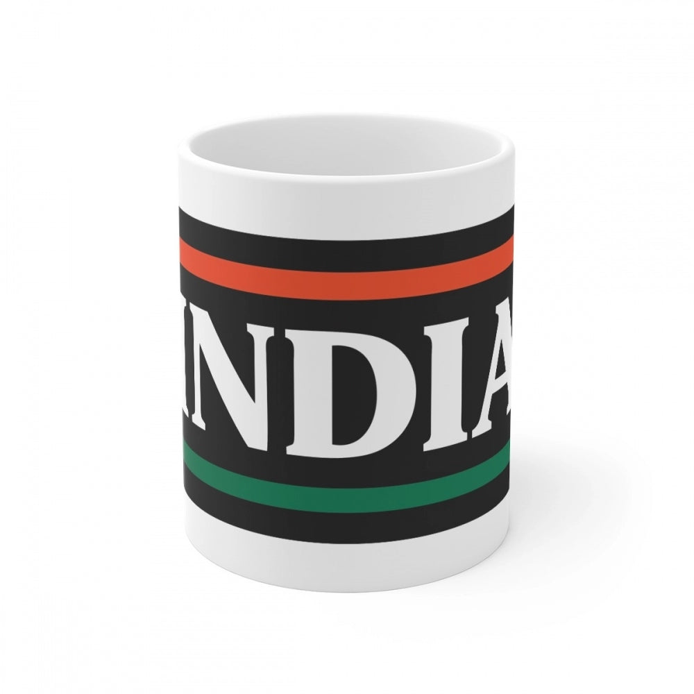 Ceramic India Printed Coffee Mug