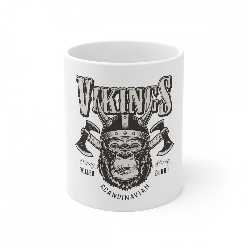 Ceramic Gorila Desing Printed Coffee Mug · 1057