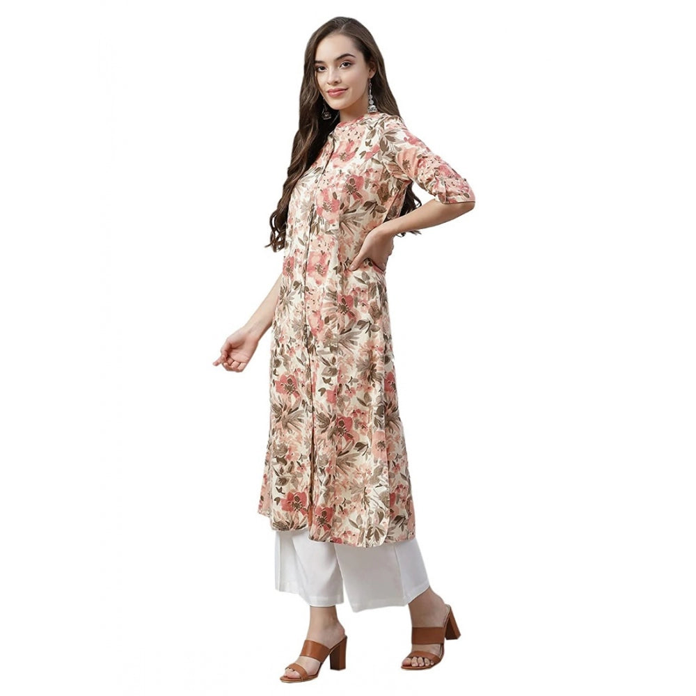 Women's Cotton Printed Floral Print Kurti