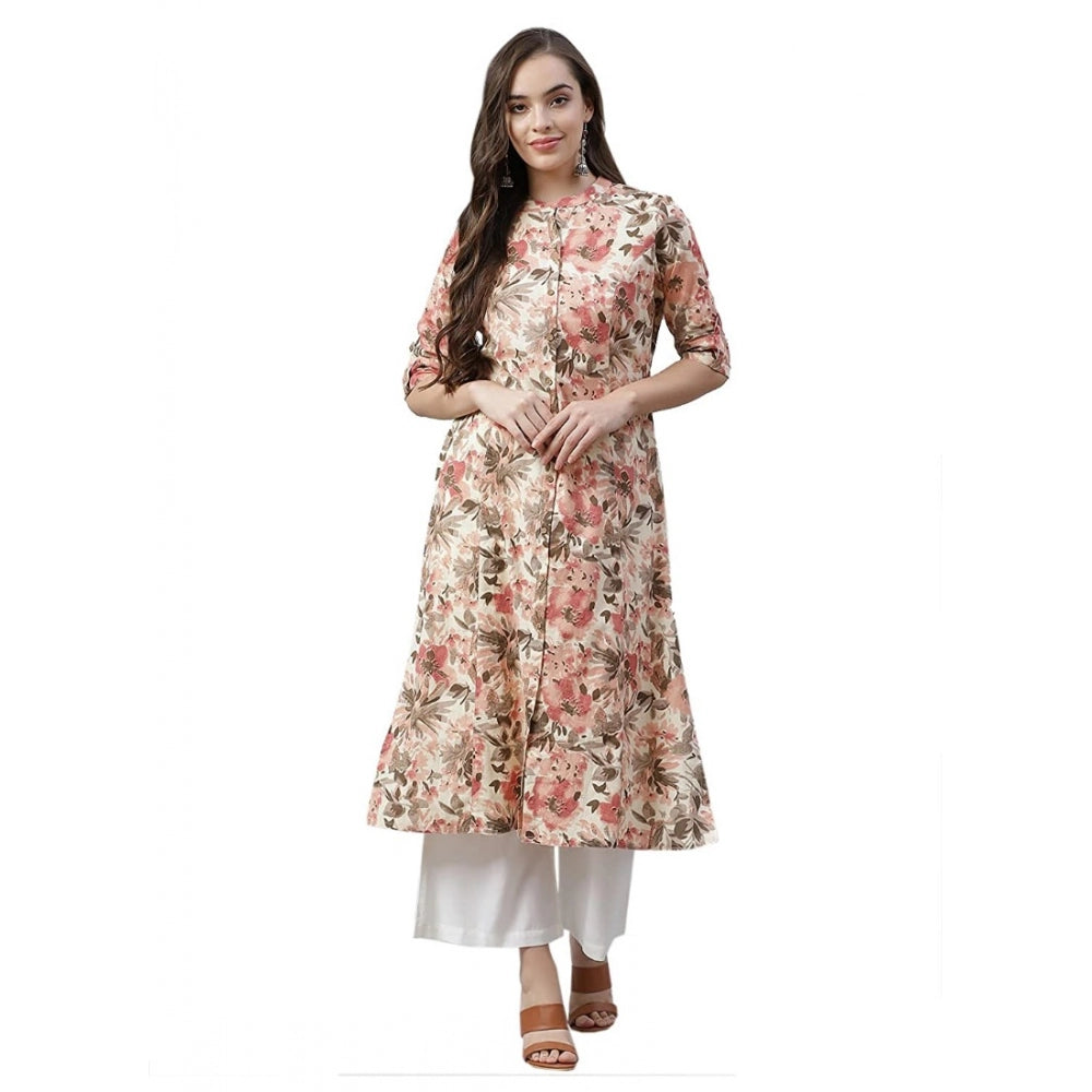 Women's Cotton Printed Floral Print Kurti