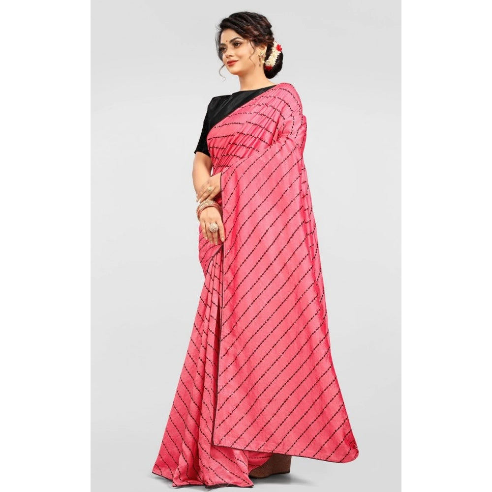 Women's Vichitra Saree — Gajari