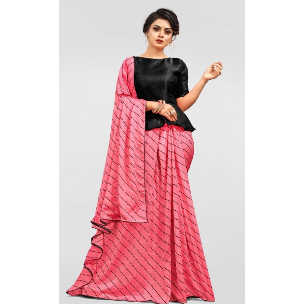 Women's Vichitra Saree — Gajari