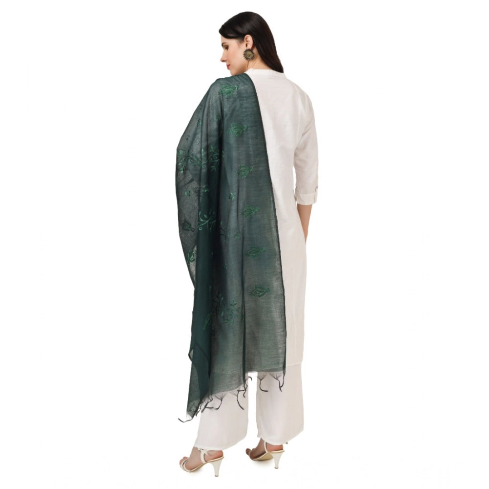 Women's Cotton Embroidered Dupatta · 0771