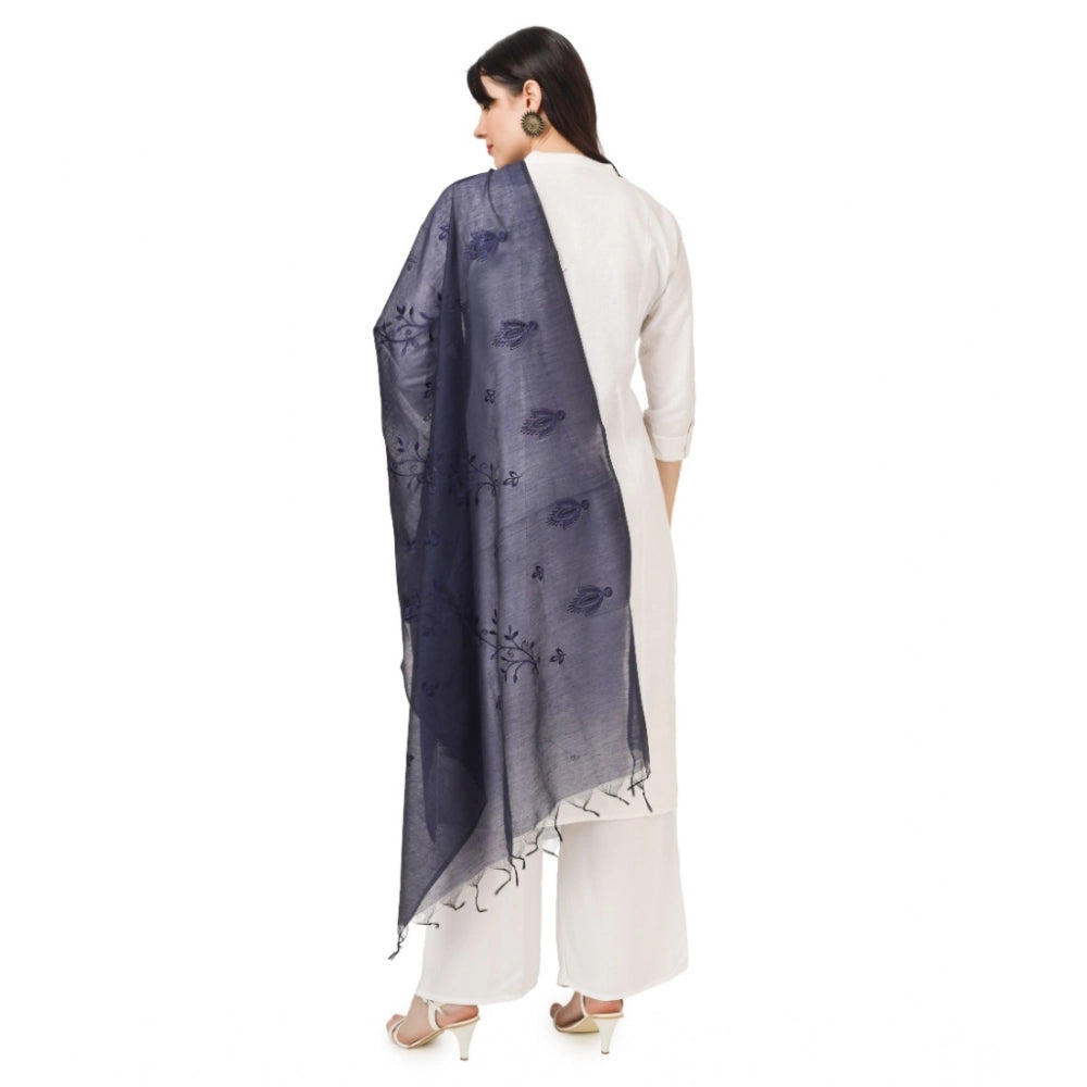 Women's Cotton Embroidered Dupatta · 0772