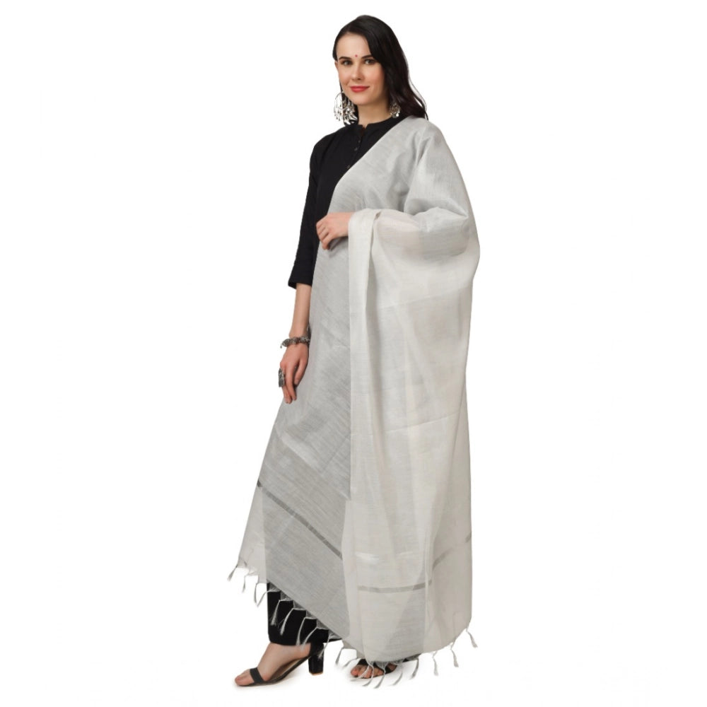 Women's Chanderi Solid Dupatta · 0788