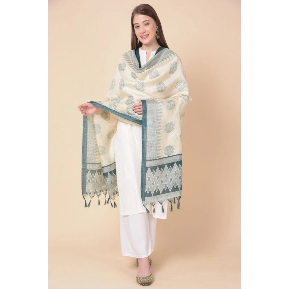 Women's Art Silk Printed Dupatta