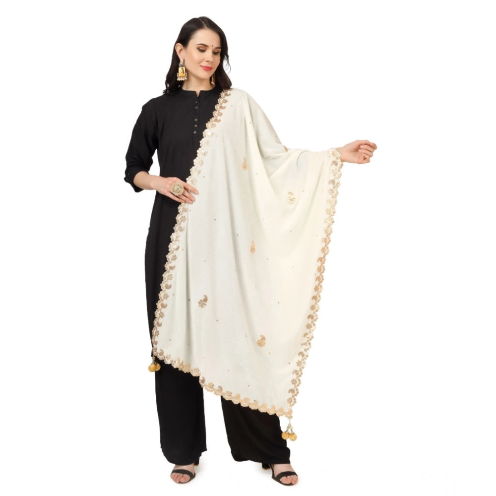 Women's Velvet Gotta Patti Dupatta · 0743