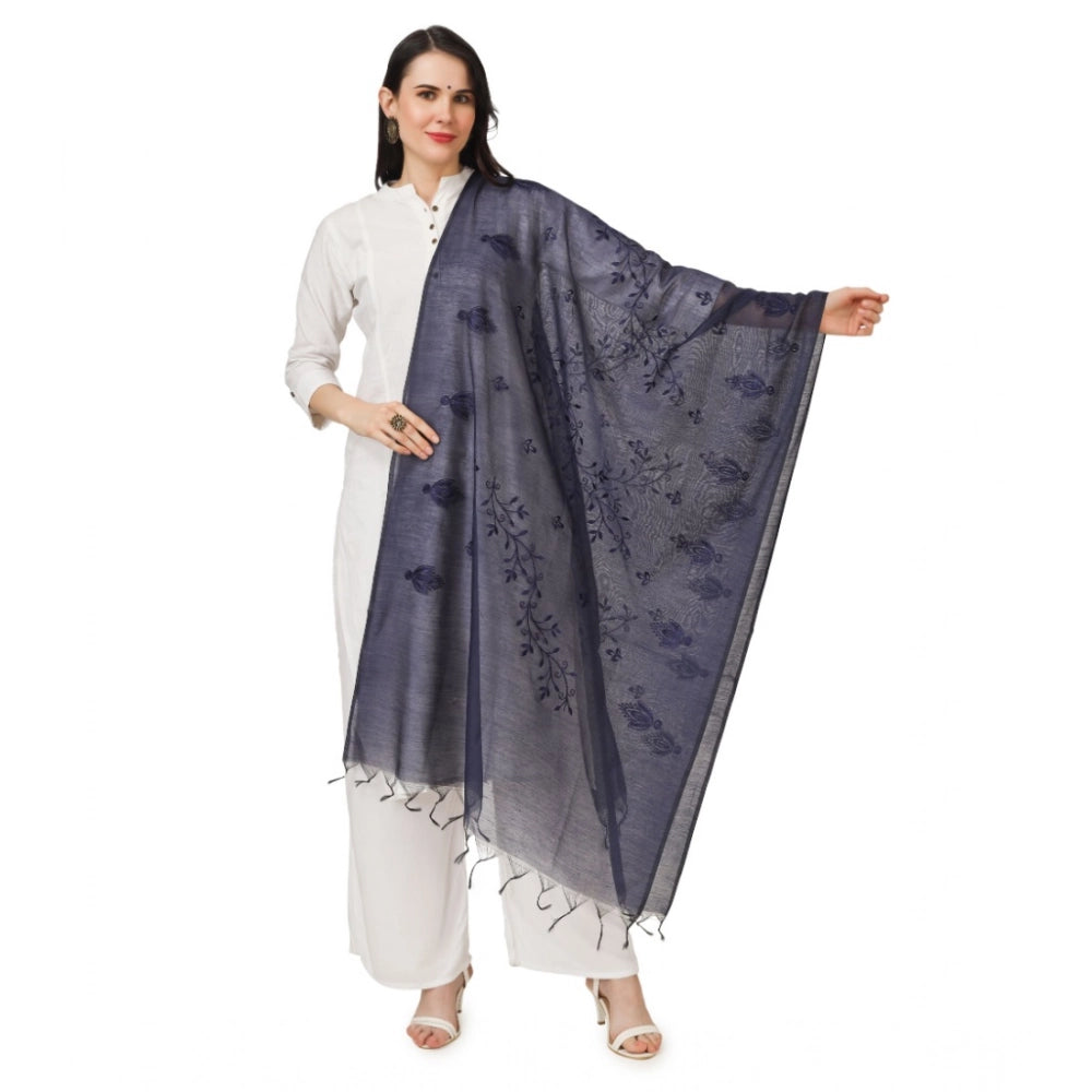Women's Cotton Embroidered Dupatta · 0772