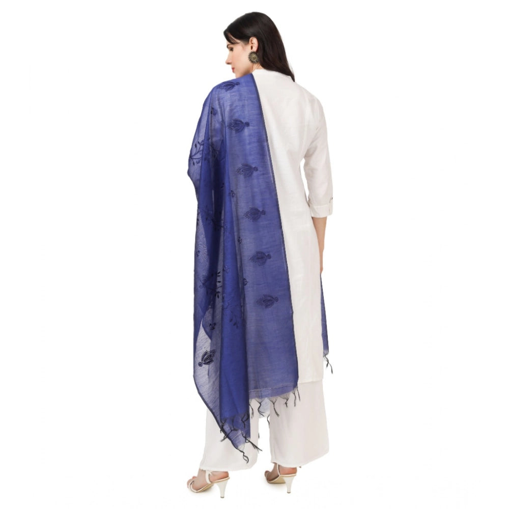 Women's Cotton Embroidered Dupatta · 0776