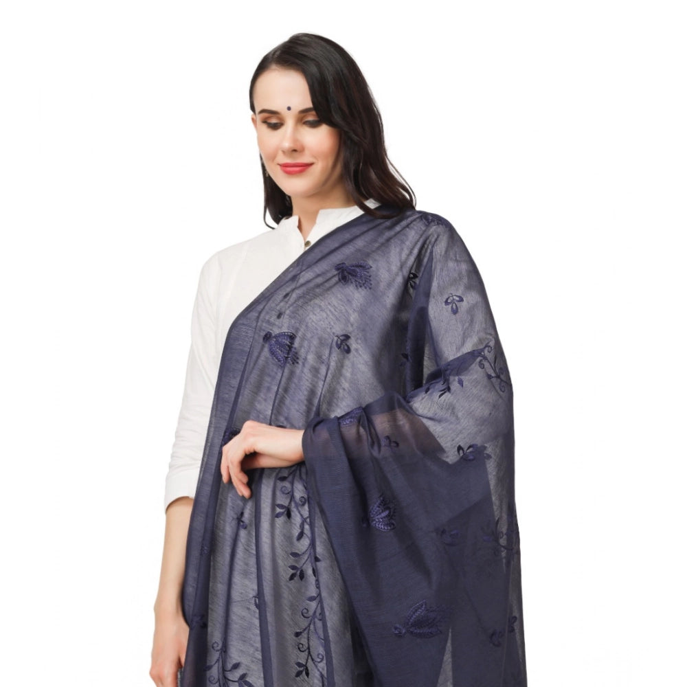 Women's Cotton Embroidered Dupatta · 0772