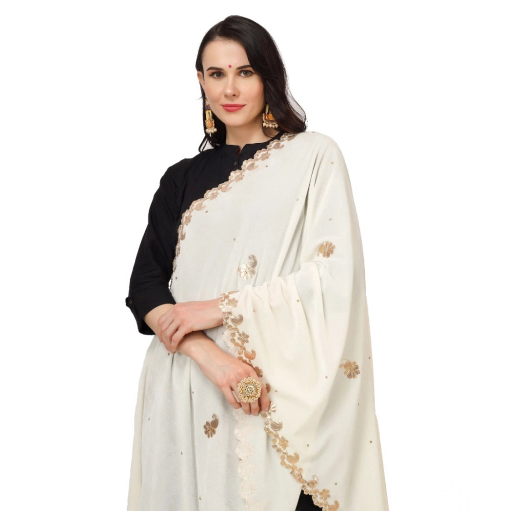 Women's Velvet Gotta Patti Dupatta · 0743