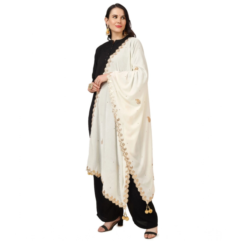 Women's Velvet Gotta Patti Dupatta · 0743
