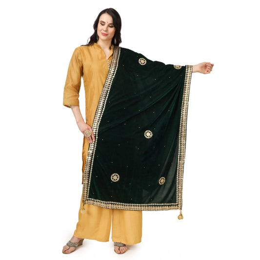Women's Velvet Gotta Patti Dupatta · 0767