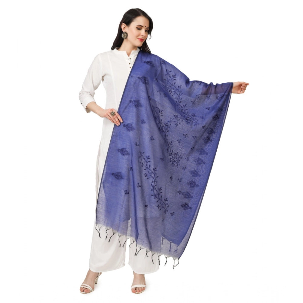 Women's Cotton Embroidered Dupatta · 0776