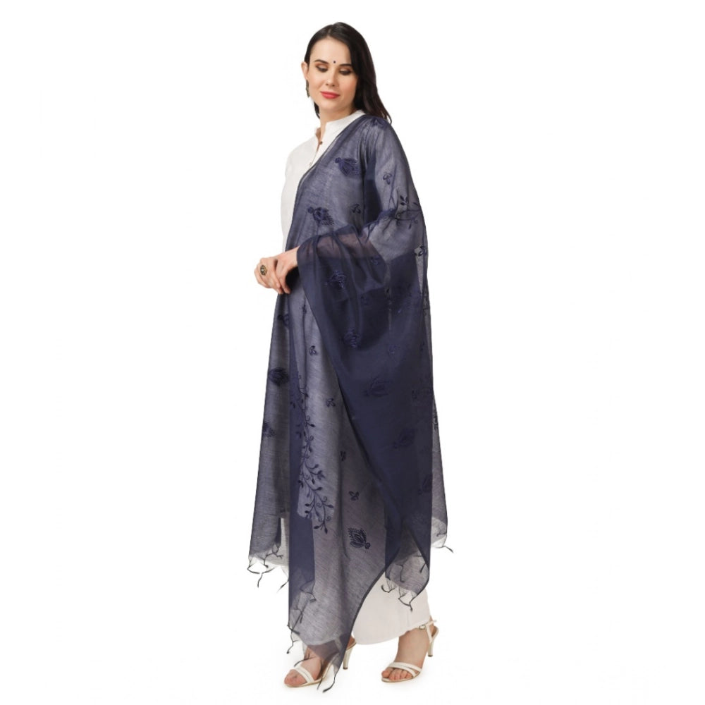 Women's Cotton Embroidered Dupatta · 0772