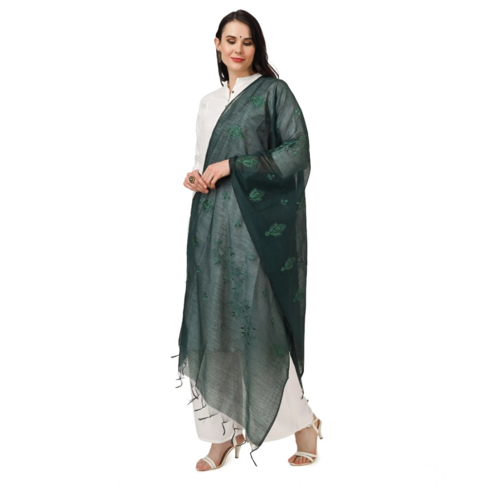 Women's Cotton Embroidered Dupatta · 0771