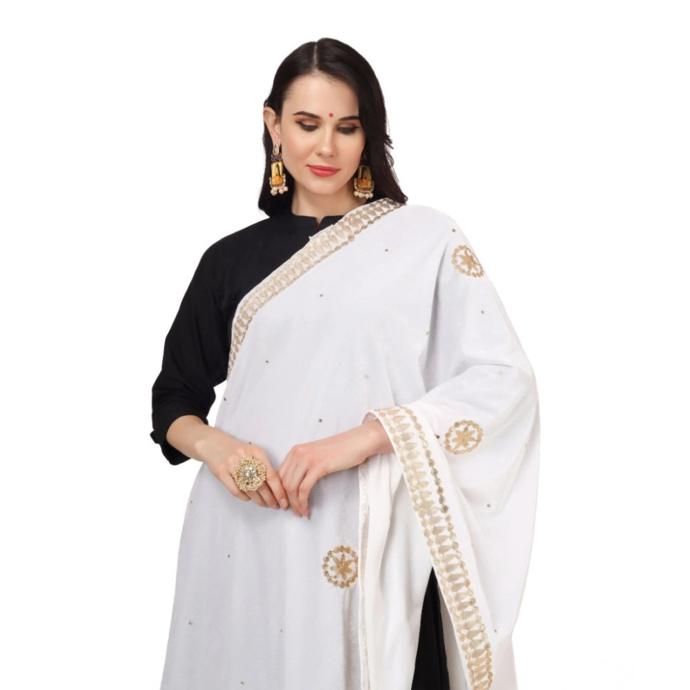 Women's Velvet Gotta Patti Dupatta · 0770