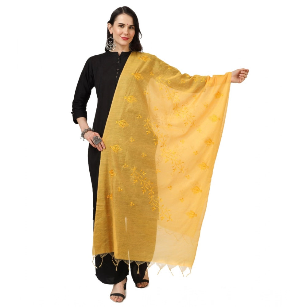 Women's Cotton Embroidered Dupatta · 0779