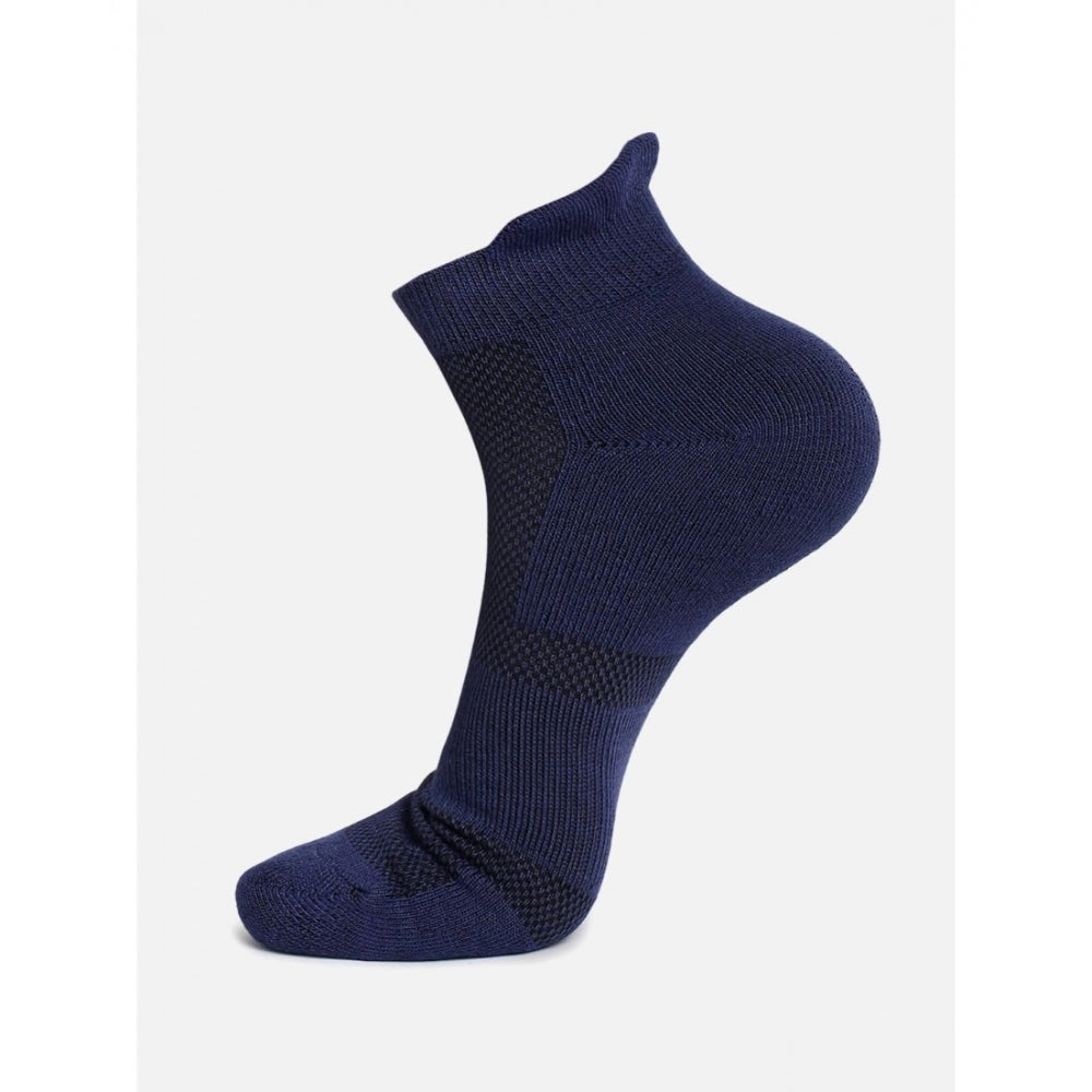 5 Pairs Unisex Casual Cotton Blended Solid Ankle Length