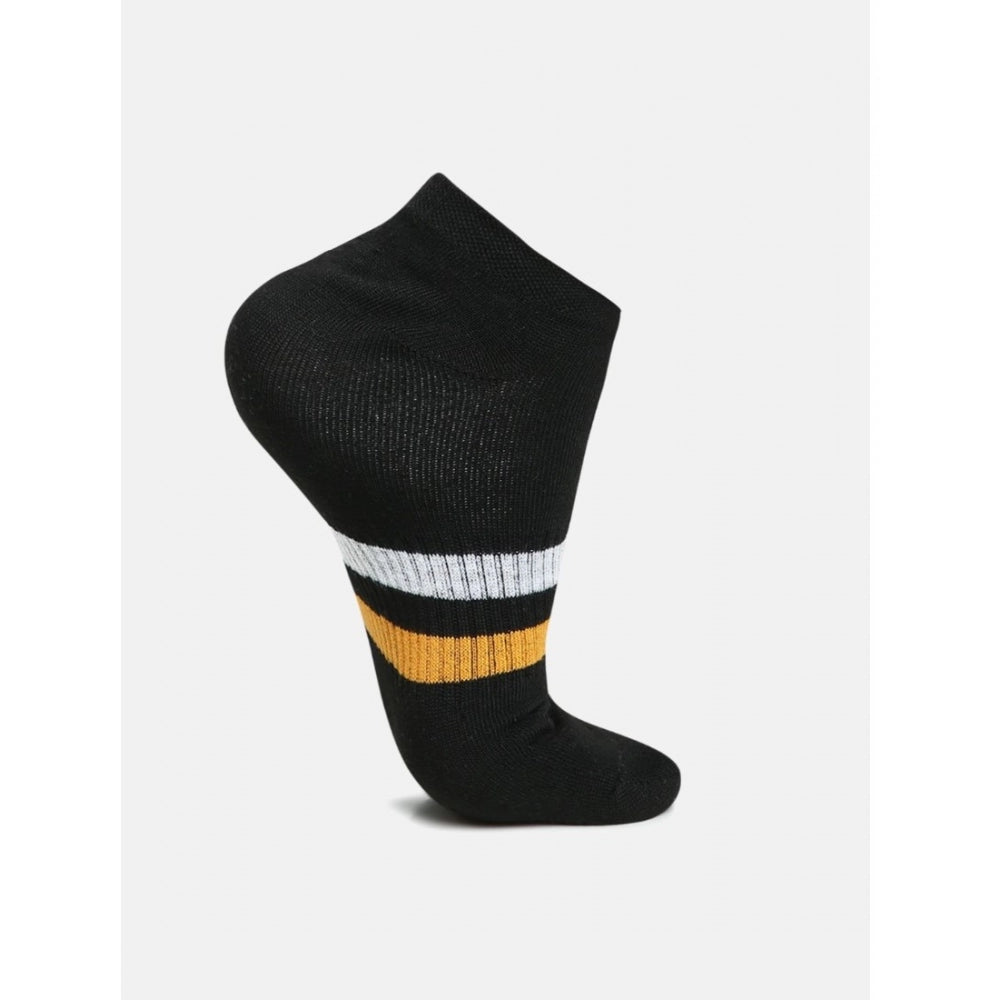 5 Pairs Unisex Casual Cotton Blended Printed Ankle Length · N065