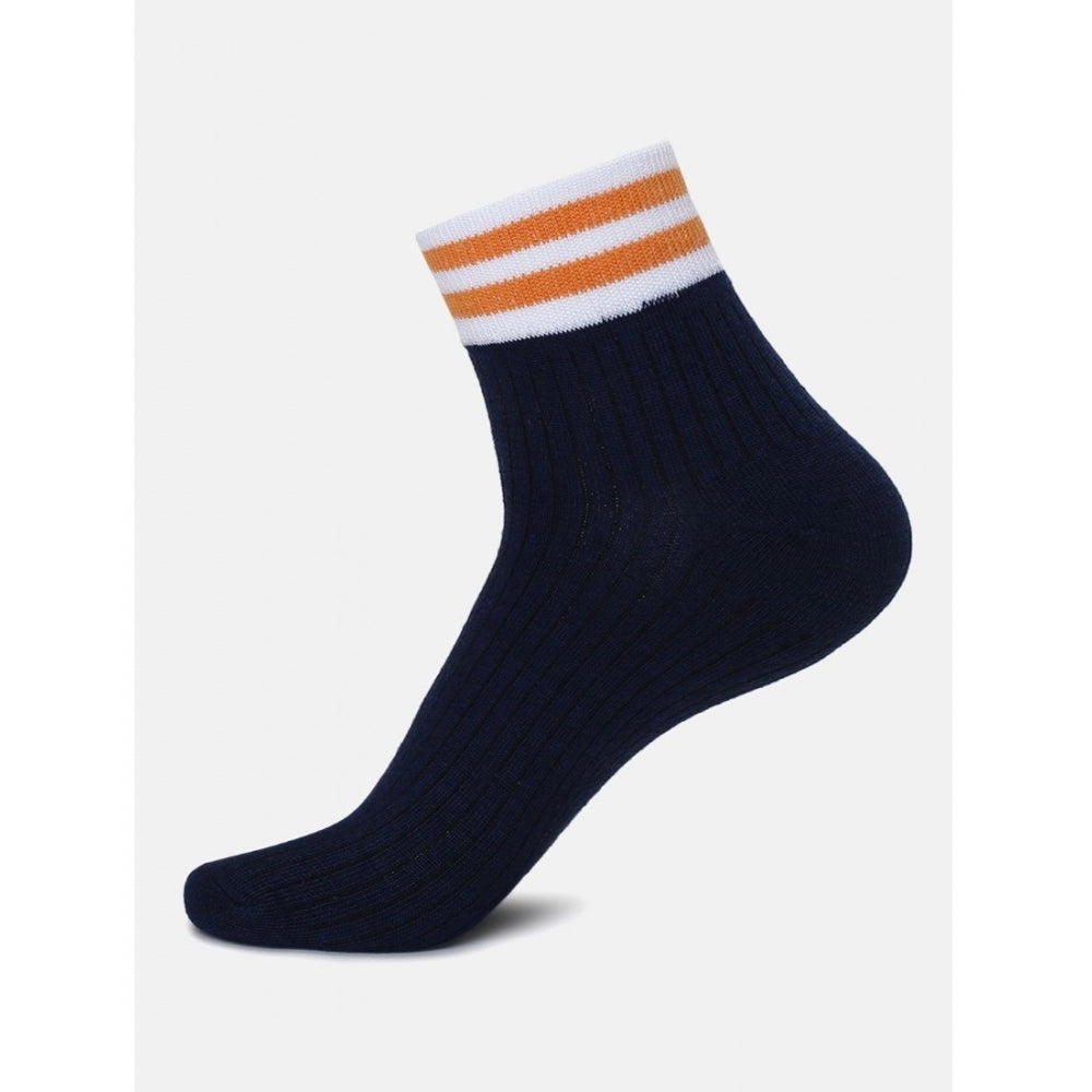5 Pairs Unisex Casual Cotton Blended Printed Ankle Length · N083