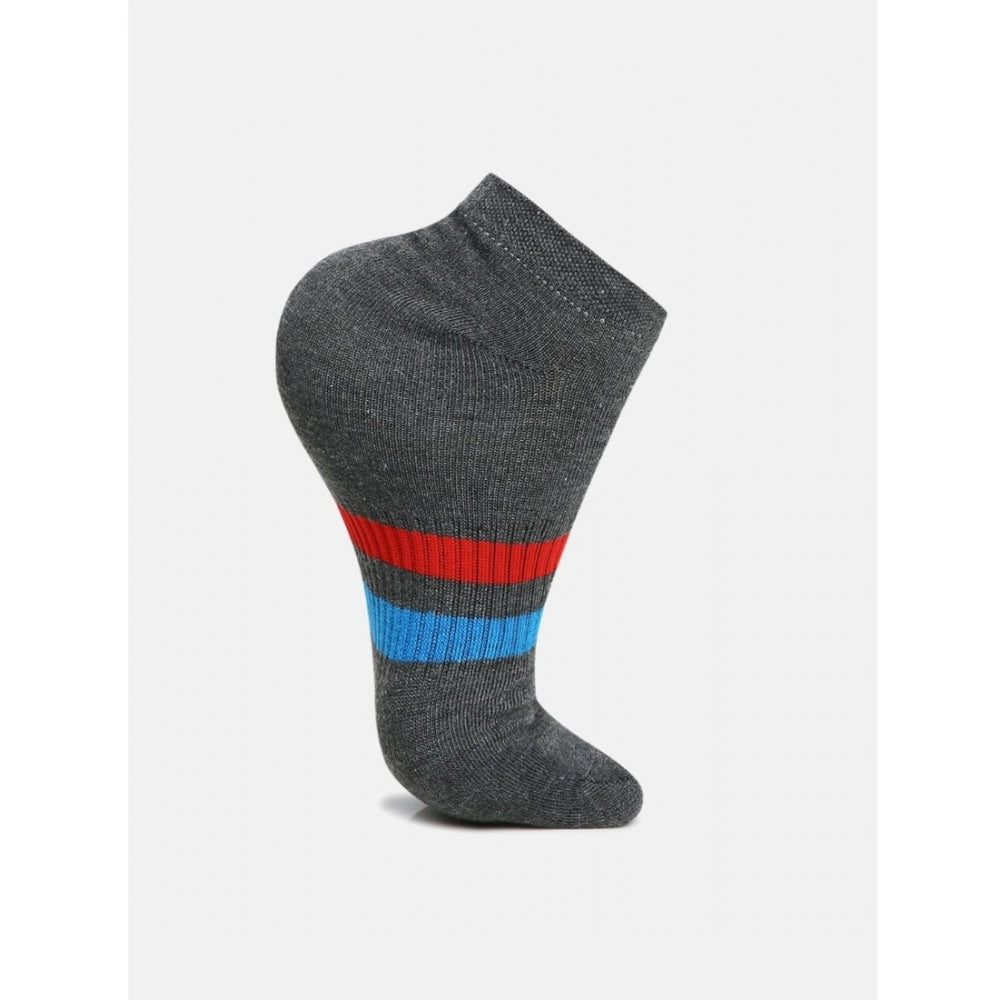 5 Pairs Unisex Casual Cotton Blended Printed Ankle Length · N065