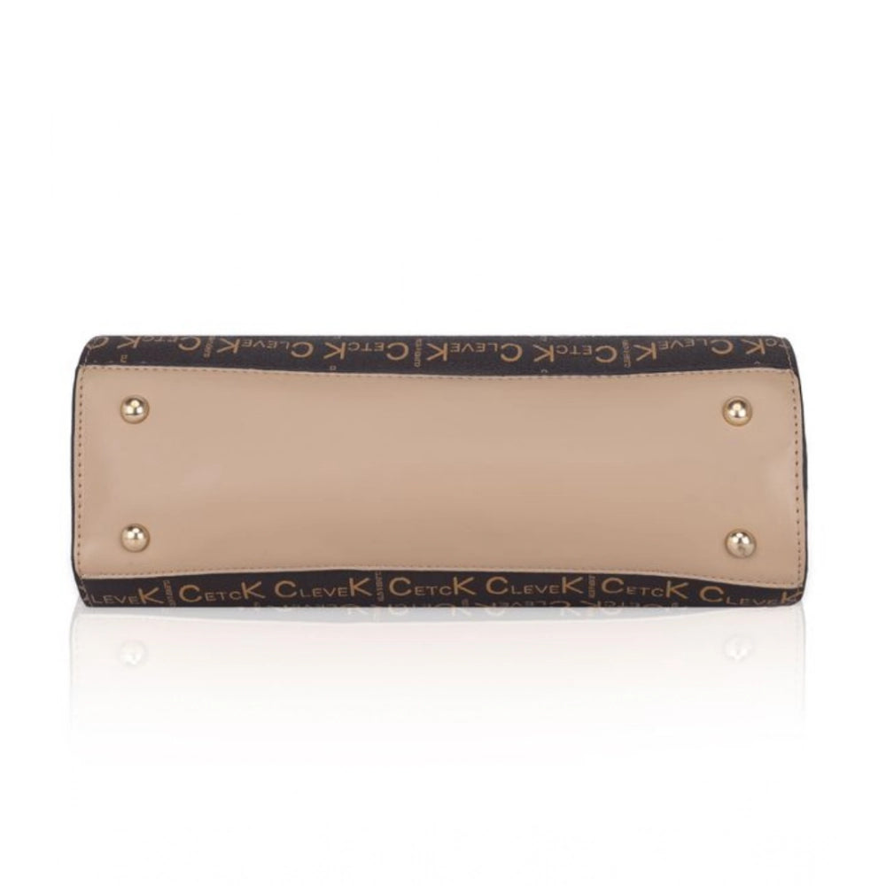 Women's Faux Leather Printed Handbag — Hi · lver