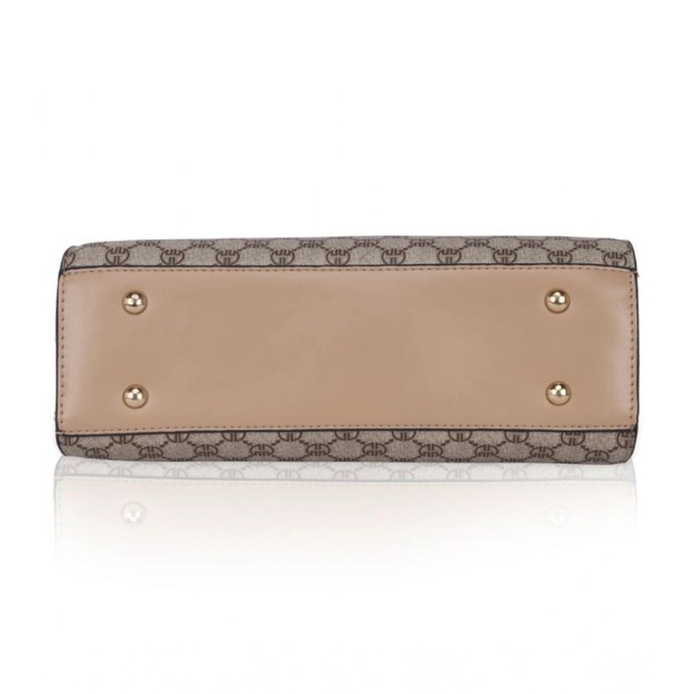 Women's Faux Leather Printed Handbag — Hi · lver
