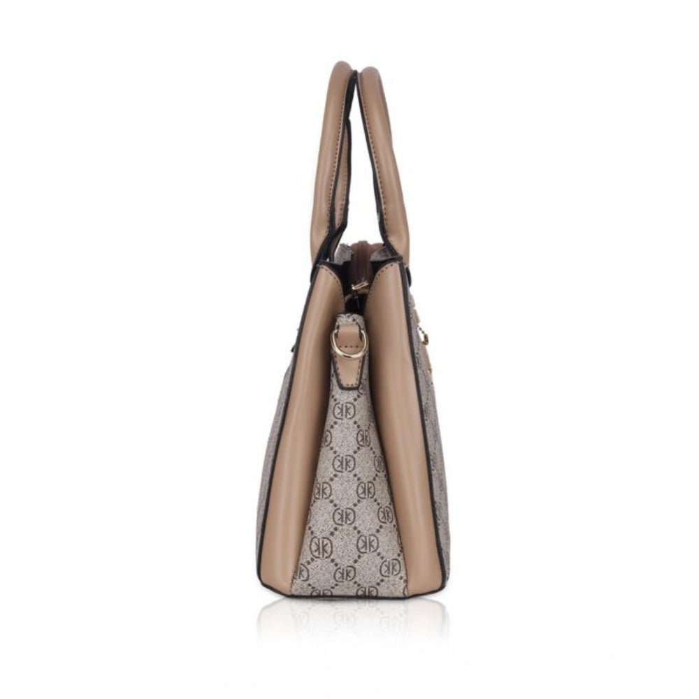 Women's Faux Leather Printed Handbag — Hi · lver