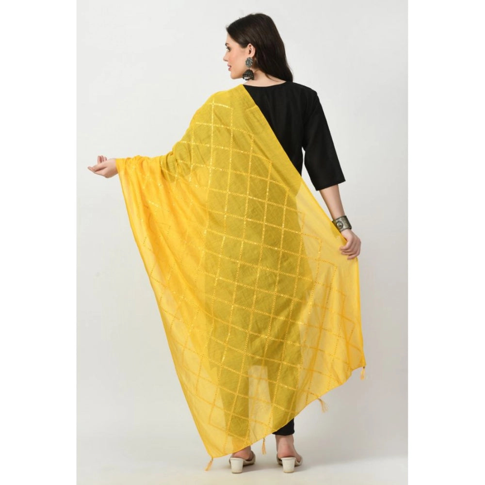 Women's Chanderi Self Design Dupatta · 1055